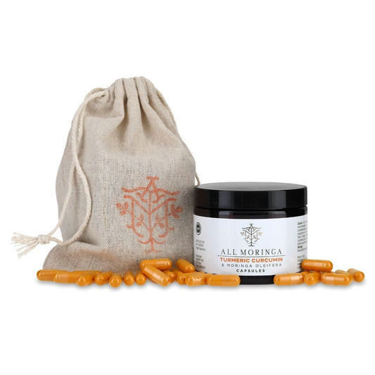Premium Organic Turmeric Curcumin, Moringa Isothiocyanates & Black