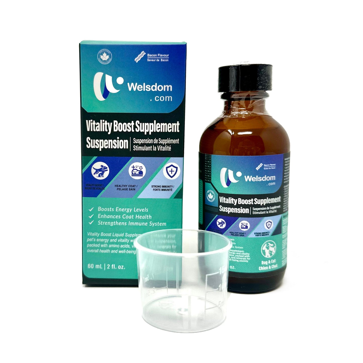 Vitality Boost Liquid Supplement for Pets | Energy & Health Support