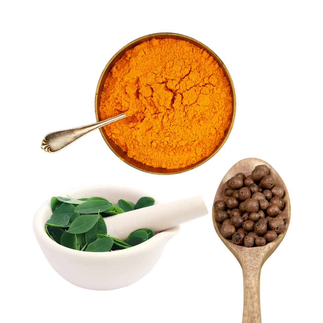 Premium Organic Turmeric Curcumin, Moringa Isothiocyanates & Black