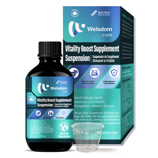 Vitality Boost Liquid Supplement for Pets | Energy & Health Support